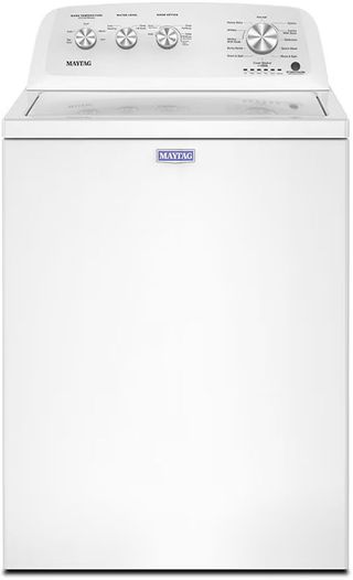 Maytag® 4.4 Cu. Ft. White Front Load Washer