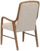 Magnussen Home® Woodward Beige/Dark Clove Brown Dining Arm Chair with Upholstered Seat and Back-3