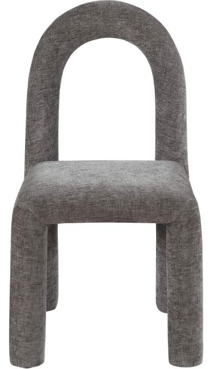 Meridian Furniture Amari Gray Upholstered Dining Chair-1