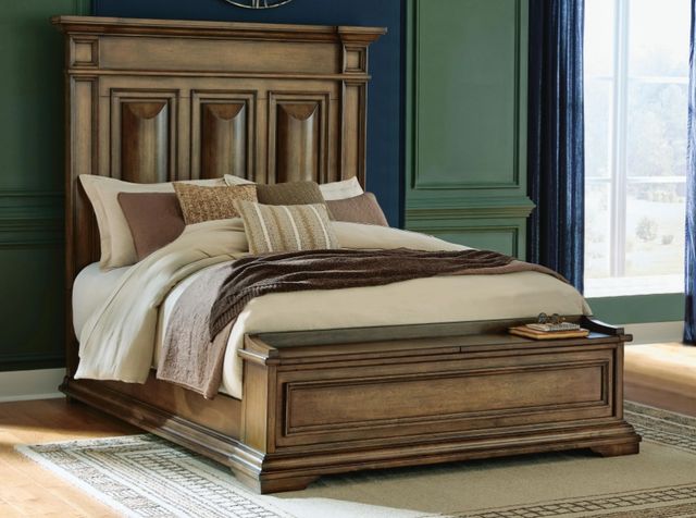 Signature Design by Ashley® Channley Brown Queen Panel Storage Bed-1