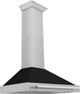 ZLINE 36" Black Matte Wall Mounted Range Hood -1