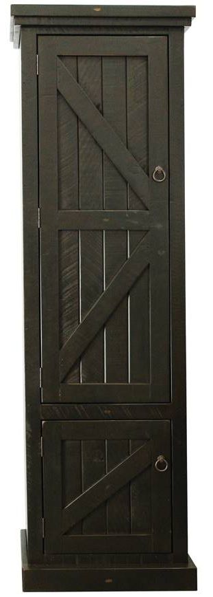 American Heartland Manufacturing Rustic Single Door Pantry-1