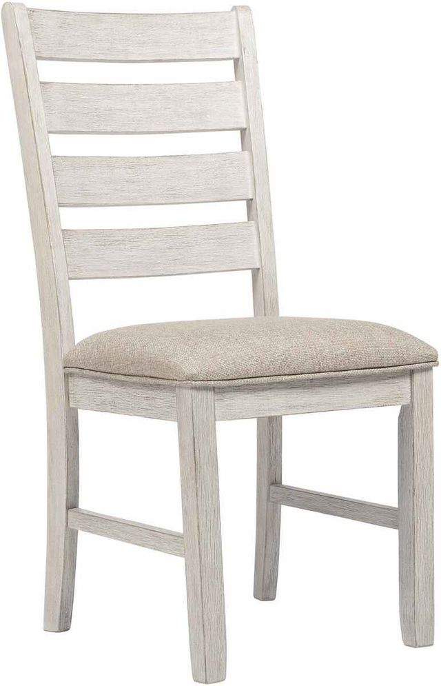 Signature Design by Ashley® Skempton 6-Piece White/Light Brown Dining Set-2
