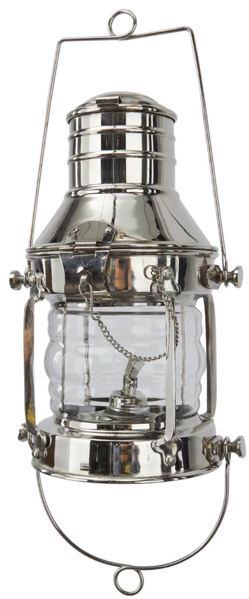 Deco Marche Silver Candle Lantern-0
