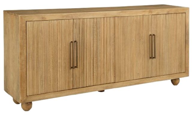 Signature Design by Ashley® Niam Light Antique Beige Accent Cabinet-0