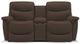 La-Z-Boy® James Tobacco Power Reclining Loveseat with Console-1