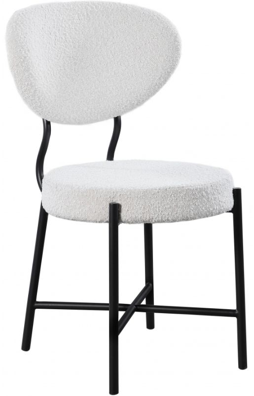 Meridian Furniture Allure Cream Dining Side Chair-0