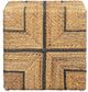 Furniture Classics Woven Fox Honey/Walnut Cube Table-1