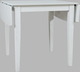 Jofran Inc. Eastern Tides Blanc Drop Leaf Dining Table-1