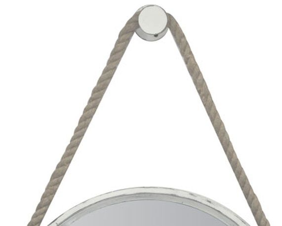 Signature Design by Ashley® Dusan Antique White Accent Mirror-2