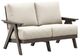 Homecrest™ Outdoor Living Customizable Ava Cushion Fabric/Plastic Outdoor Loveseat-0
