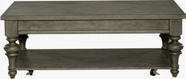 Liberty Furniture Americana Farmhouse 3-Piece Dusty Taupe Occasional Table Set-3