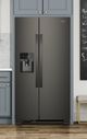 Whirlpool® 36" 24.5 Cu. Ft. Fingerprint Resistant Black Stainless Side-by-Side Refrigerator-4