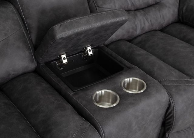 Franklin™ Decker Easter Slate Power Reclining Loveseat-3