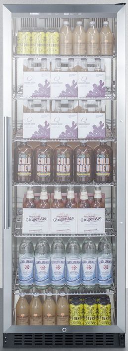 Summit® Commercial Series 12.6 Cu. Ft. Stainless Steel Beverage Center-2