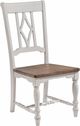 TEI Corner Stone Gray/Oak Side Chair-0