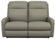La-Z-Boy® Finley Pewter Power Reclining Loveseat with Headrest-1