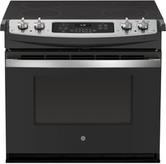 GE® 30" Stainless Steel Drop-In Electric Range