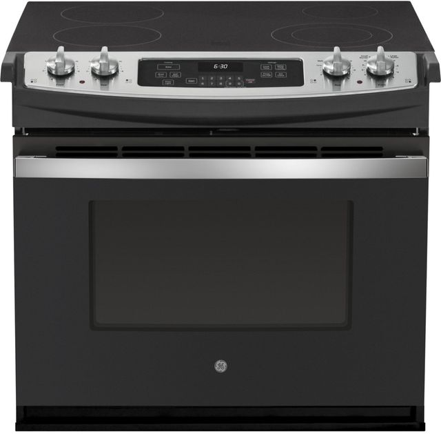 GE® 30" Stainless Steel Drop-In Electric Range-0