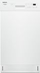 Whirlpool® 18" White Front Control Built In Dishwasher-0