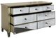 Stylecraft Vanessa Beige/Silver Drawer Cabinet-1