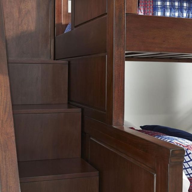 homestyles® Aspen Brown Twin/Full Bunk Bed-3