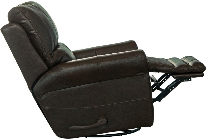 Catnapper® Hoffner Chocolate Swivel Glider Recliner Store For