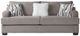 Hughes Furniture® 14100 Cameo Truffle Sofa-0