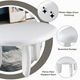ACME Furniture Charlene White High Gloss End Table-5