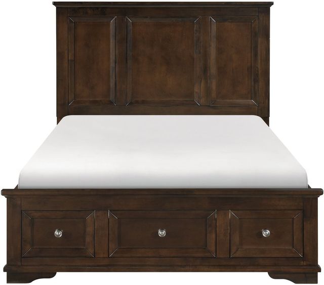 Homelegance® Eunice Espresso Platform Bed-1