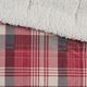 Olliix by Woolrich Tasha Red Oversized Softspun Down Alternative Throw-1
