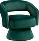 Homelegance® Lavon Green Swivel Chair-0