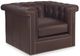 Century® Modern Chesterfield Tahoe Burnet Swivel Chair-0