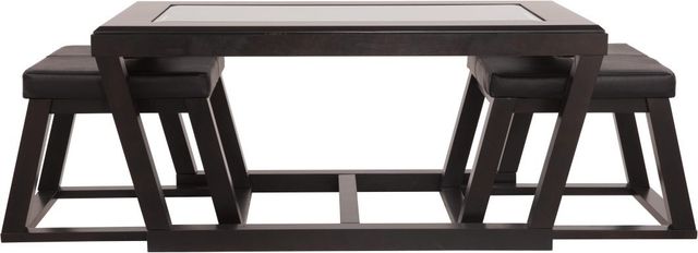 Signature Design by Ashley® Kelton 3-Piece Espresso Living Room Table Set-3