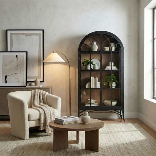 Sunny Designs™ Ella Umbra/Oak Grove Cabinet-1