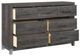 Homelegance® Zephyr Antique Silver/Brownish Gray Dresser-3