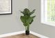 Monarch Specialties Inc. Green/Black 45" Artificial Potted Monstera Tree-3
