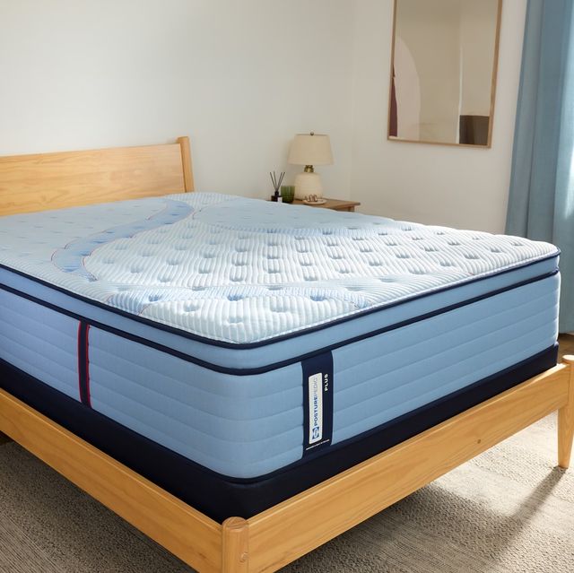 Sealy® Posturepedic® Plus Boone 15" Wrapped Coil Medium Euro Pillow Top Twin Mattress-1