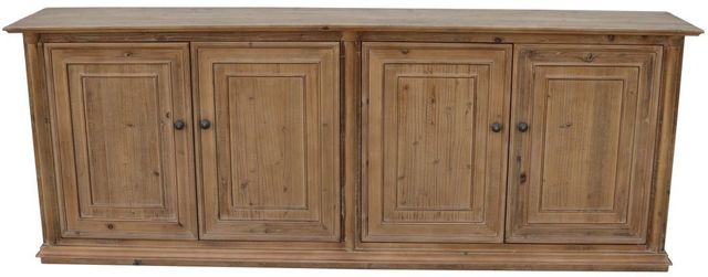 Nest Home Collections Josephine Warm Natural Four-Door Cabinet-0