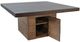 Sunny Designs™ Boise Square Tobacco Leaf Dining Table with Buckskin Storage Base-2