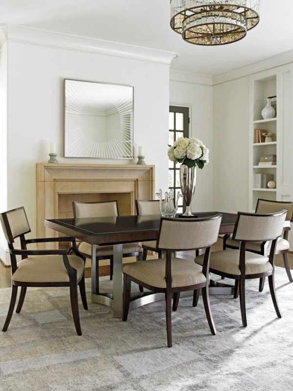 Lexington Home MacArthur Park Whittier Walnut/Wheat Dining Arm Chair-1