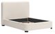 Signature Design by Ashley® Whittgate Beige King Upholstered Panel Bed-3