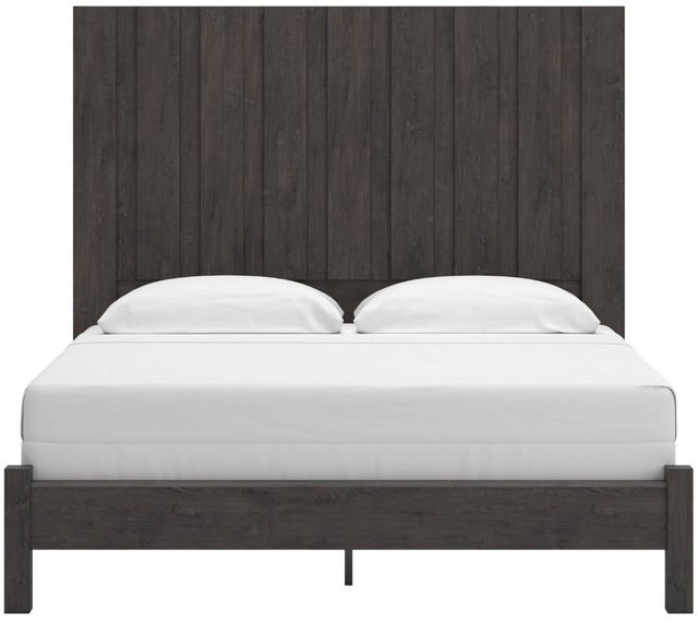 Signature Design by Ashley® Parlayon Charcoal King Panel Bed-1