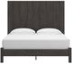 Signature Design by Ashley® Parlayon Charcoal King Panel Bed-1