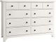 Vaughan-Bassett Cool Farmhouse Soft White Dresser-0