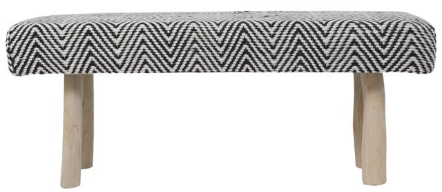 Deco Marche Black/Brown Bench-2
