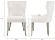 Olliix by Madison Park Cream Carson Dining Chair-4
