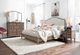 aspenhome® Provence Patine King Upholstered Panel Bed-1