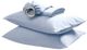 Sleeptone® Basics Griptone™ 6-Piece Light Blue Premium Bamboo Twin Sheet Set-1