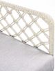 Armen Living Marco Black/Light Gray/Natural Fabric/Rope/Steel Outdoor Lounge Chair-4